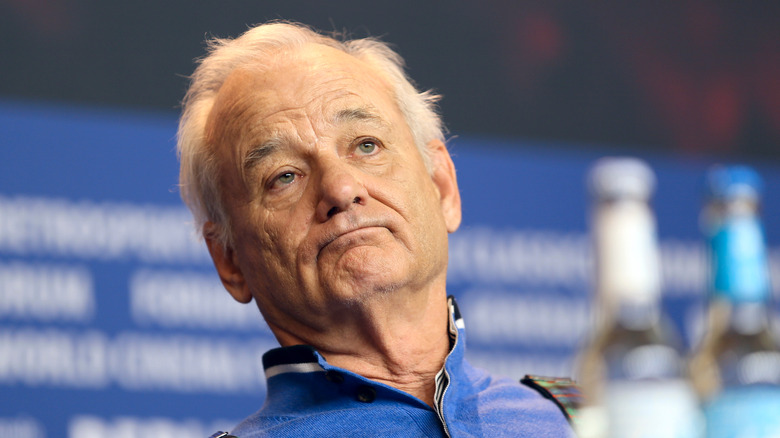 Bill Murray pulling a face