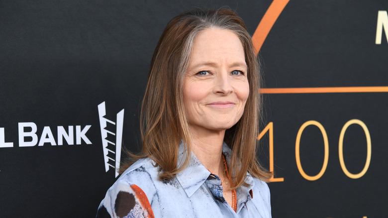 Jodie Foster smiling