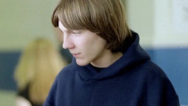 Paul Dano looks down