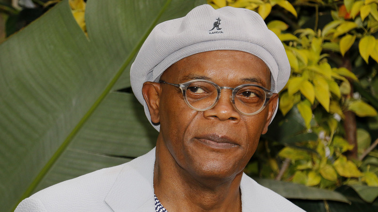 Samuel L. Jackson in kangol hat