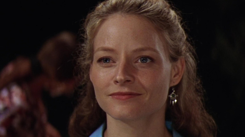 Jodie Foster smiles