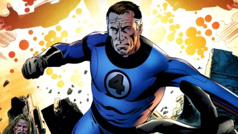 Reed Richards in Fantastic Four uniform