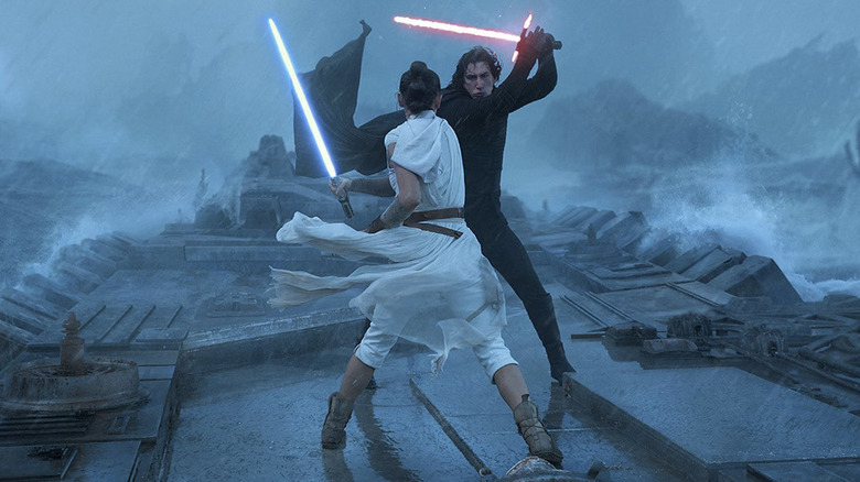 Star Wars Rey Kylo Fight