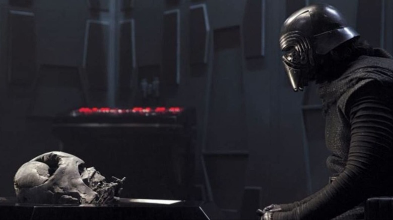 Adam Driver in "Star Wars: Episode VII - The Force Awakens"