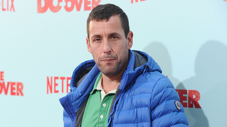 Adam Sandler posing