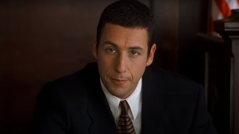 Adam Sandler staring