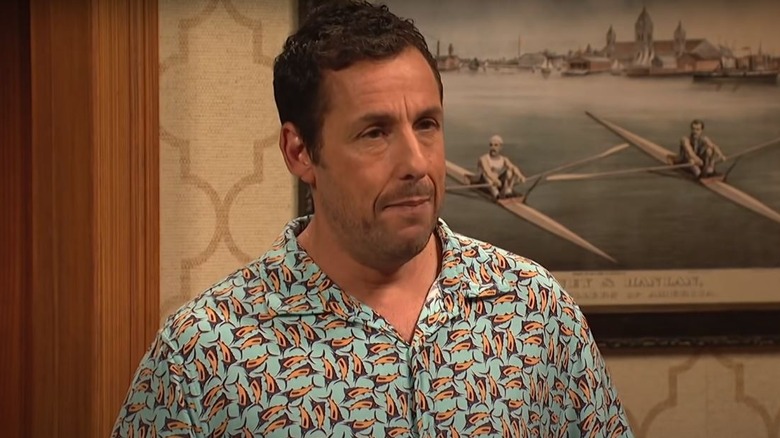 Adam Sandler staring