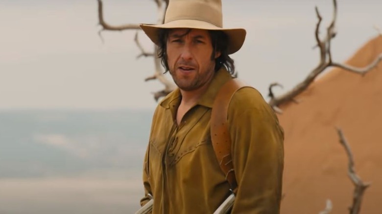 Adam Sandler wearing cowboy hat