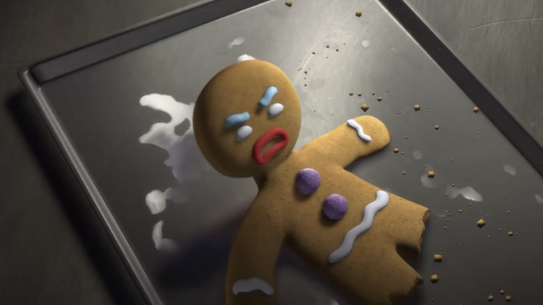 The Gingerbread Man in Shrek