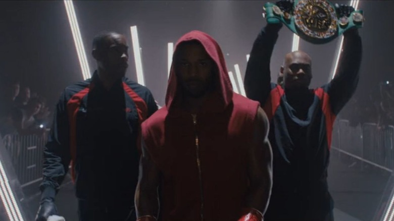 Adonis Creed ring entrance