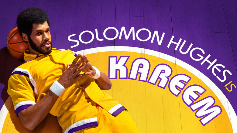 Solomon Hughes' Kareem Abdul-Jabbar "Winning Time" character poster