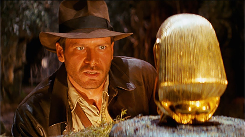 Harrison Ford Indiana Jones gold idol