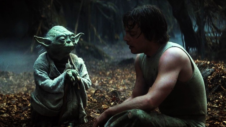 Yoda berates Luke Skywalker