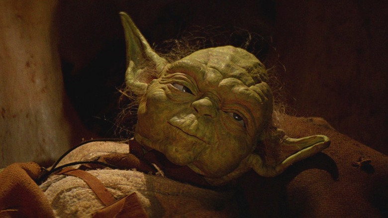 Yoda on his death bed