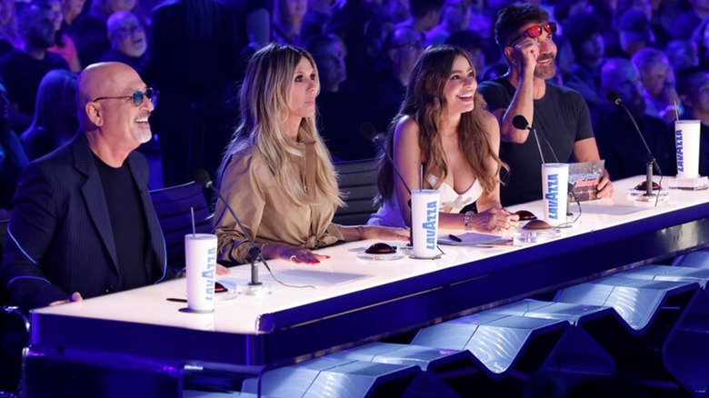 AGT judges smiling