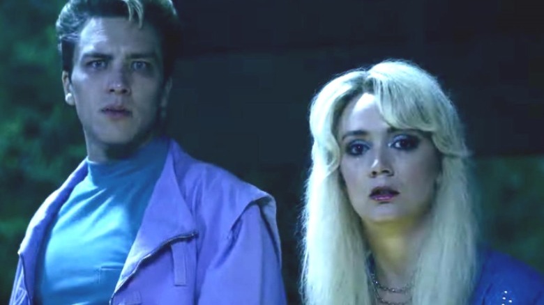 Cody Fern and Billie Lourd on American Horror Story: 1984