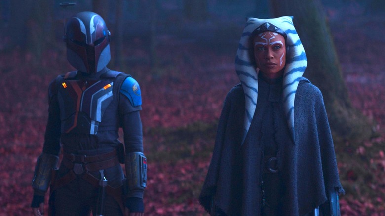 Sabine Wren next to Ahsoka Tano