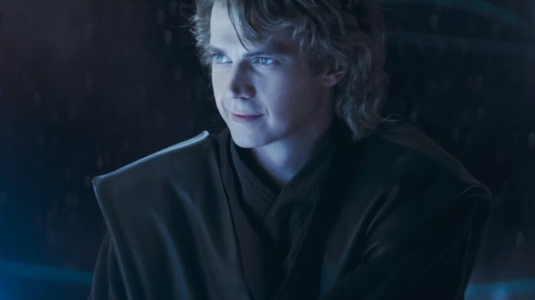 Anakin Skywalker smiling 