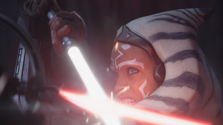 Ahsoka Tano fights Marrok