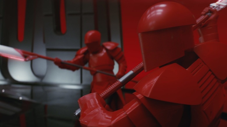 Two Elite Praetorian Guards with weapons