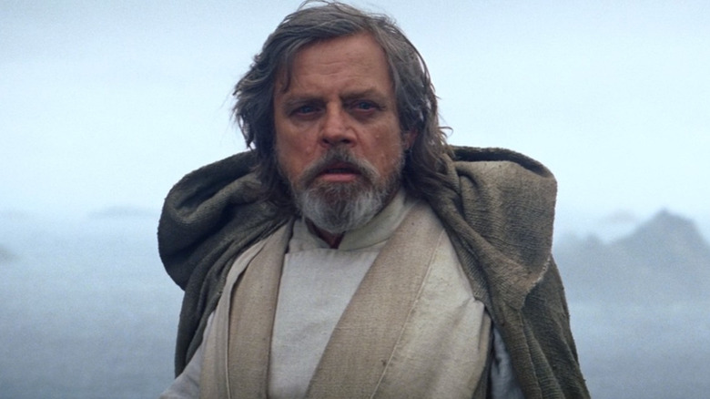 Luke Skywalker looking surprised