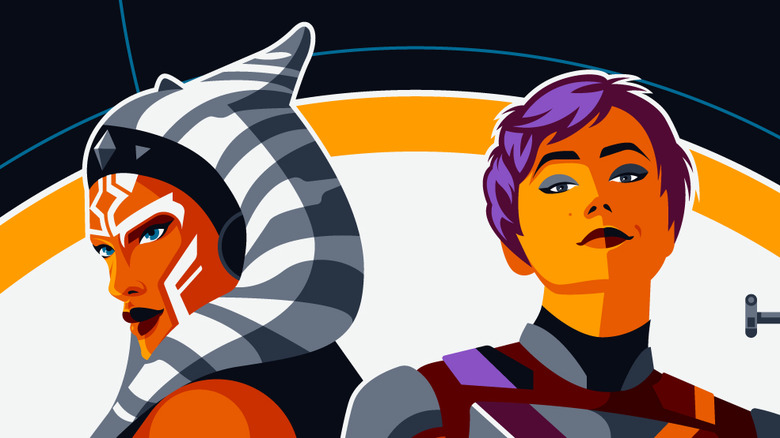 Ahsoka Tano and Sabine Wren