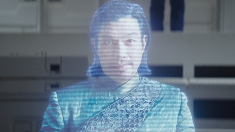 Hologram of Senator Xiono talking