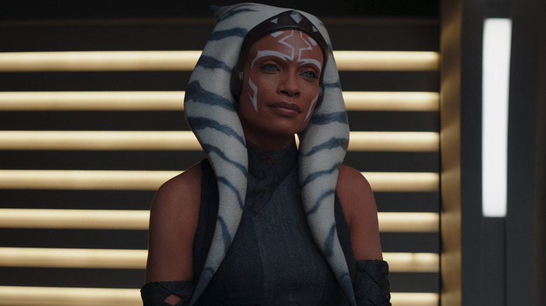 Ahsoka looking calm 