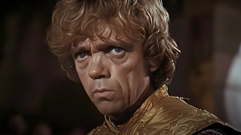 Tyrion Lannister looking mad