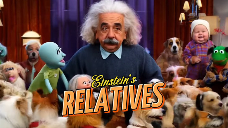 Einstein's Relatives video title screen