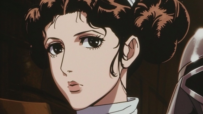 anime-style Leia