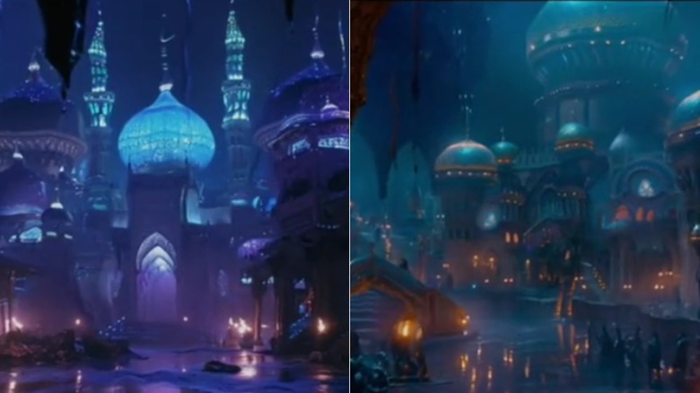 Agrabah palaces as sci-fi movie