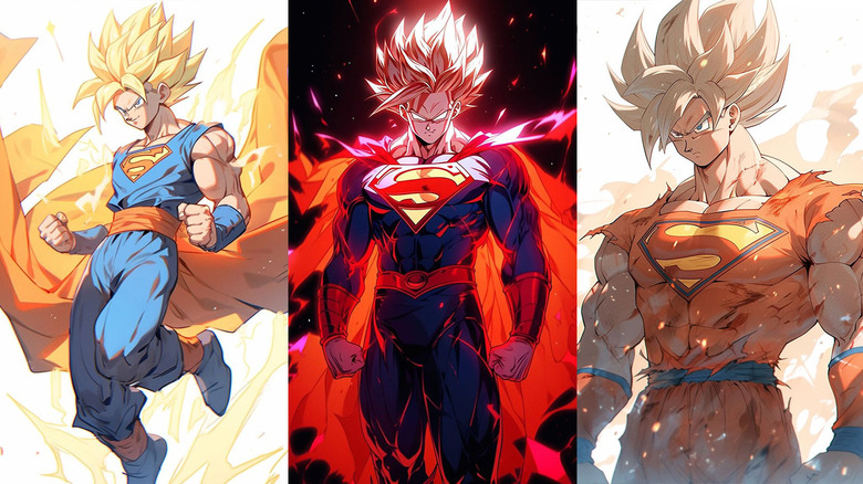 Goku Superman fusion