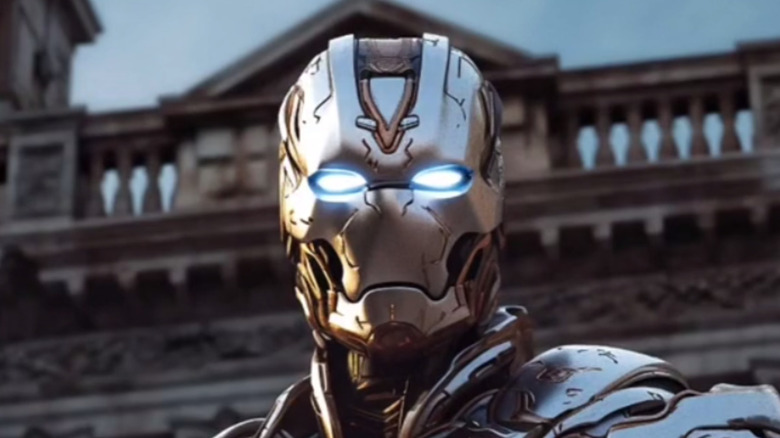 Greece Iron Man staring 