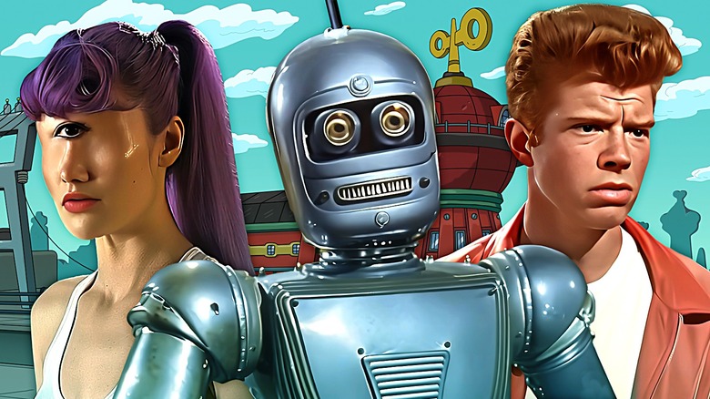 AI Futurama characters composite