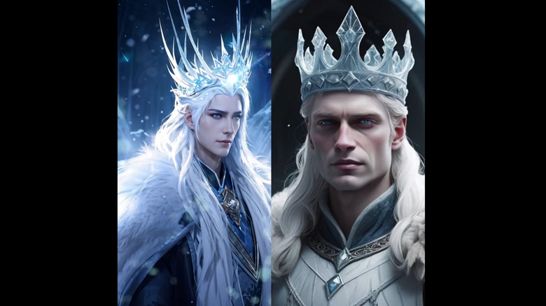 Kallias side by side AI images