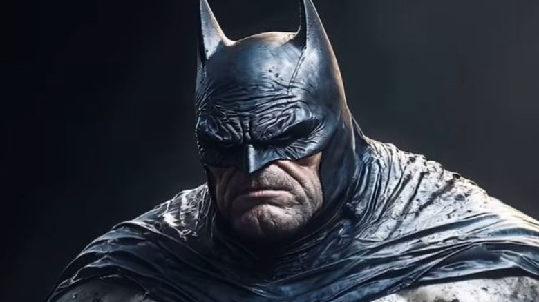 Old Batman is looking angry