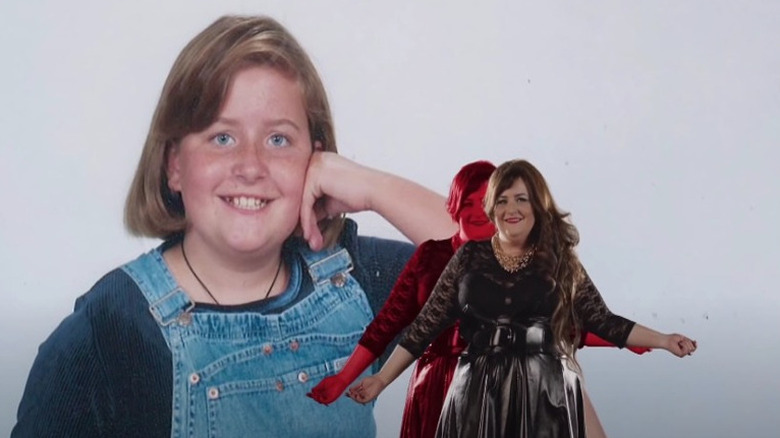 Aidy Bryant childhood photo