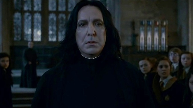 Snape concerned expression