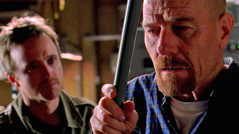 Jesse and Walt on Breaking Bad