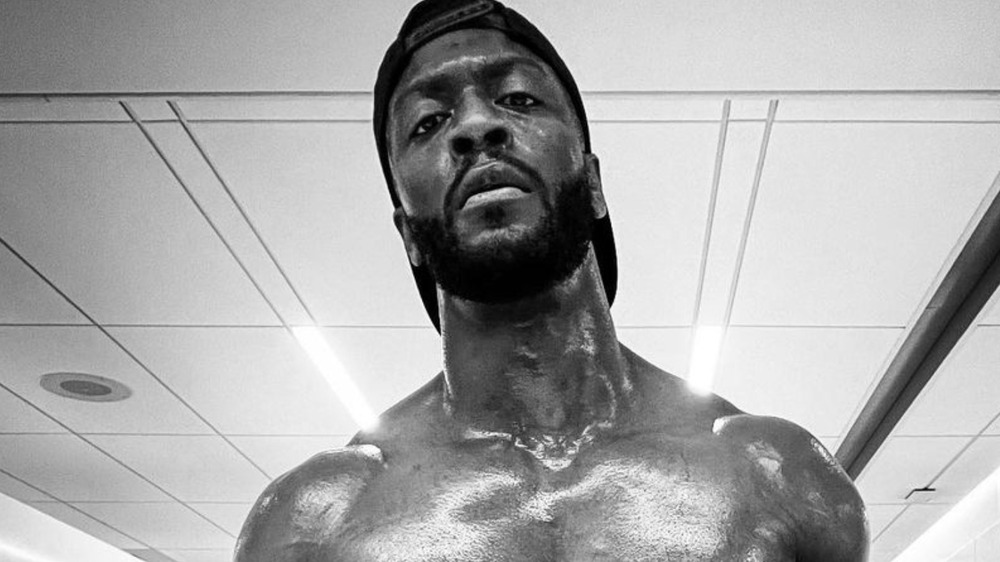 Aldis Hodge muscles 