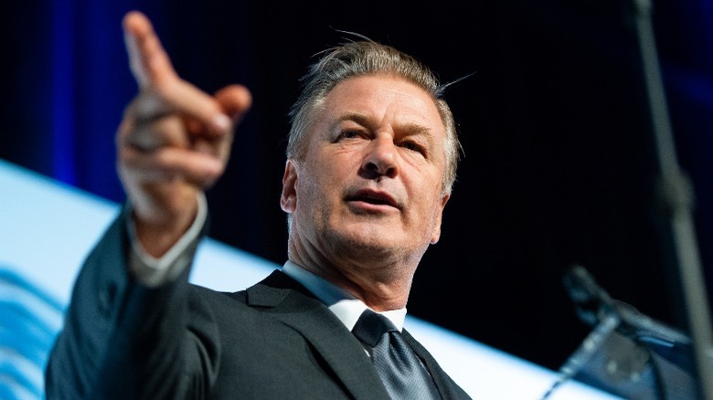 Alec Baldwin speaking publicly