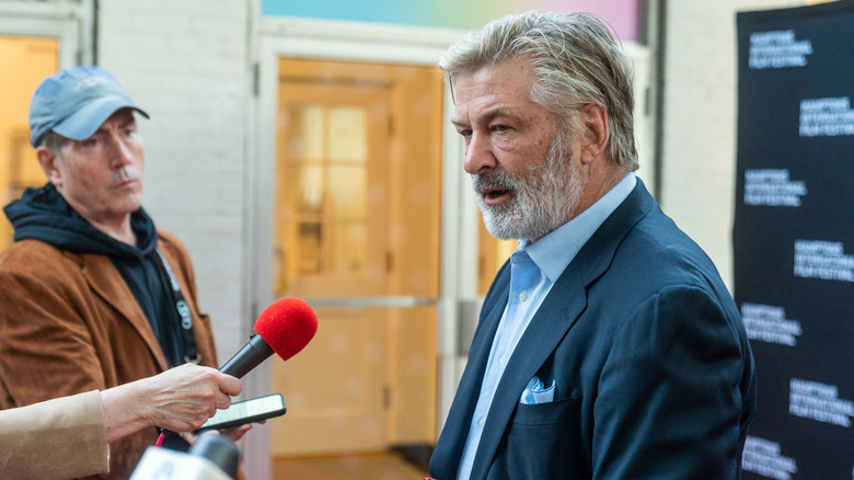 Alec Baldwin attends the World Premiere of National Geographic Documentary Films' 'The First Wave' at Hamptons International Film Festival