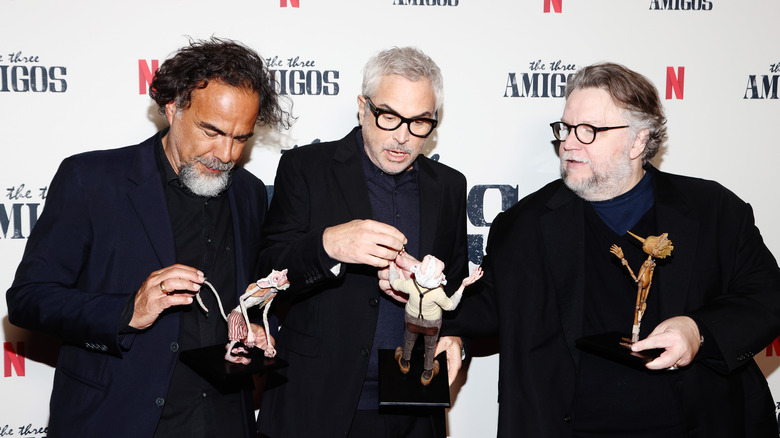 Alfonso Cuarón, Guillermo del Toro, and Alejandro G. Iñárritu