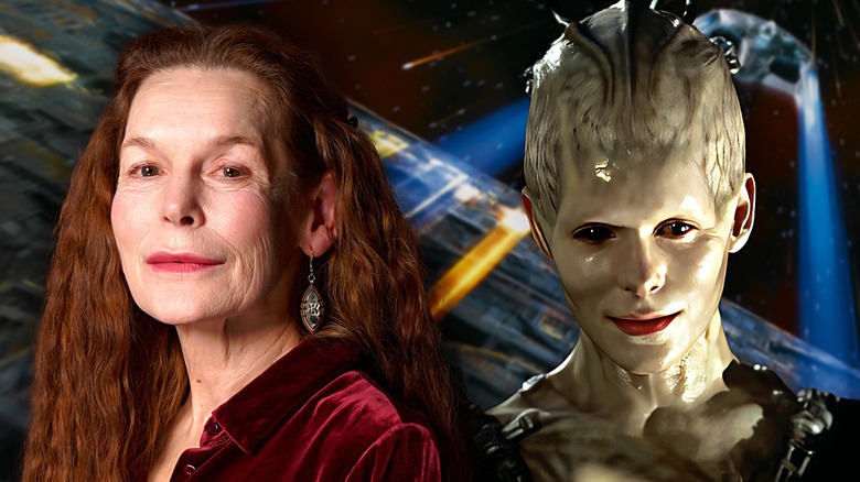 Alice Krige and the Borg Queen