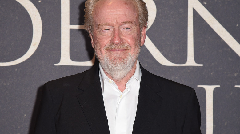 Ridley Scott smiling 