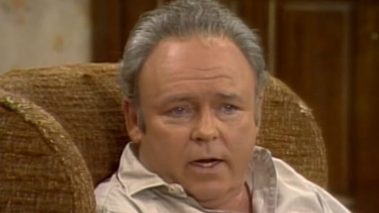 Archie Bunker in armchair