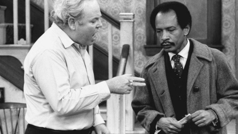 Archie Bunker and George Jefferson