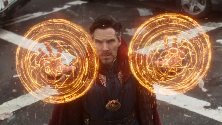 Benedict Cumberbatch Doctor Strange shield spell