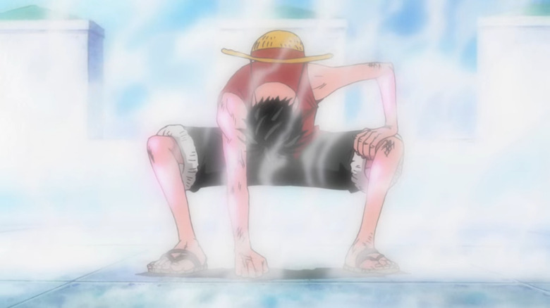 Luffy taps into Gear 2